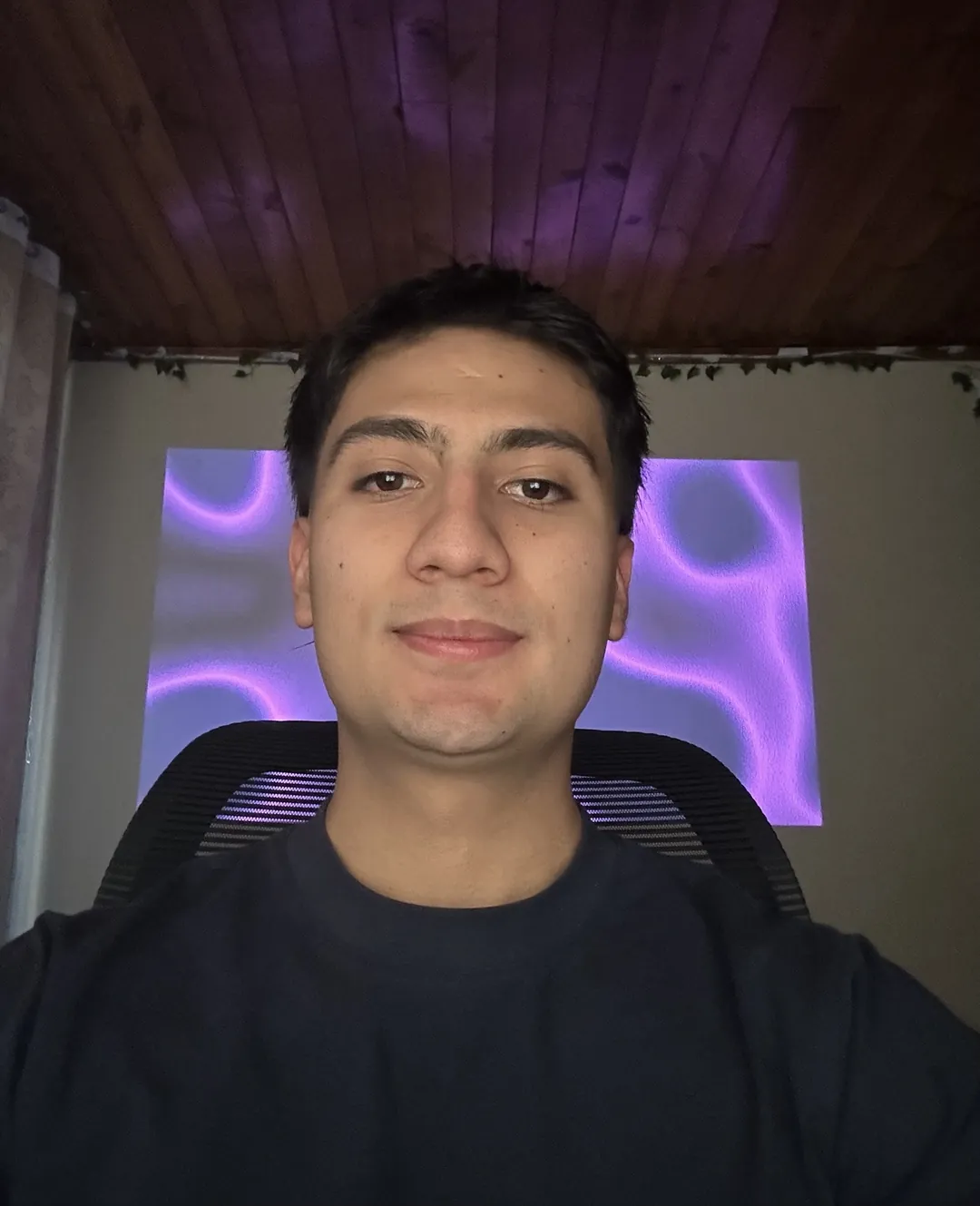 Selfie original de referencia, sin edición
